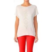 Polo Vero Moda T-Shirt Kelly Blanc