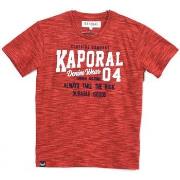 Debardeur enfant Kaporal Tee-Shirt Garçon Rooky Rouge