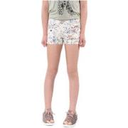 Short enfant Kaporal Short Kayla jeans imprimé Floral Beige