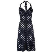 Robe King Louie Robe Knot Party polka Noir