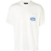 T-shirt Represent T-Shirt Blanc et bleu classiques