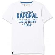 Debardeur enfant Kaporal T-Shirt Garçon Ruff Blanc