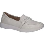 Mocassins Caprice white softnap casual closed loafers