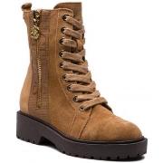 Bottes Guess Bottines Femme en Cuir Suéde WALA Marron