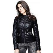 Doudounes Guess Veste Femme Matelassé Felicia Noir