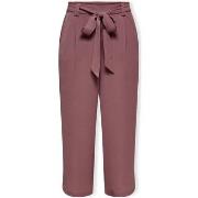Pantalon Only Noos Winner Palazzo Trousers - Rose Brown