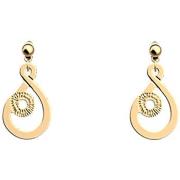 Boucles oreilles Les Georgettes Boucles d'oreilles Celeste dorées 25mm