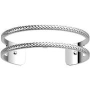 Bracelets Les Georgettes Bracelet Pure Tresse argenté 14mm