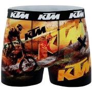 Boxers Ktm Boxer Garçon Microfibre CRO Noir Orange