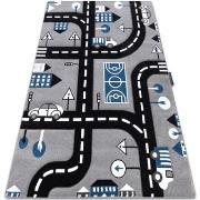 Tapis Rugsx Tapis PETIT CITY VILLE RUE gris 120x170 cm