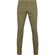 Pantalon Suitable Chino Plato Light Olive