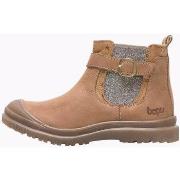 Boots enfant Bopy Tania Cognac