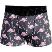 Boxers Twinday Boxer Homme Microfibre FLAMINGO Noir Rose