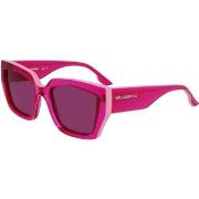 Lunettes de soleil Karl Lagerfeld KL6143S Lunettes de soleil, Rose, 53...