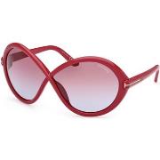 Lunettes de soleil Tom Ford FT1070 JADA Lunettes de soleil, Fuchsia/Vi...