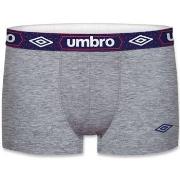 Boxers Umbro Boxer Homme Coton BCASS4 Gris chiné