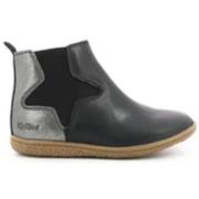 Boots enfant Kickers vermillon