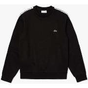 Sweat-shirt Lacoste Sweatshirt à col rond en molleton manches color-bl...