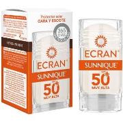 Protections solaires Ecran Sunnique Stick Visage Et Décolleté Spf50+