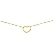 Collier Brillaxis Collier coeur or jaune 18k