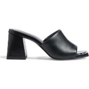 Mules Tamaris black elegant open mules