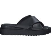 Chaussons Tamaris black casual open slippers