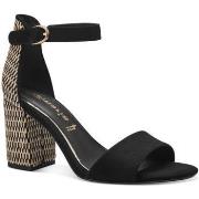 Sandales Tamaris black comb casual part-open sandals