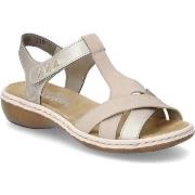 Sandales Rieker beige casual open sandals