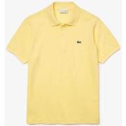 T-shirt Lacoste Polo L.12.12 jaune