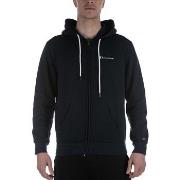 Polaire Champion Felpa Hooded Full Zip Sweatshirt Blu