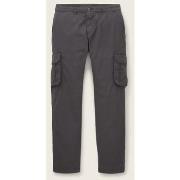 Pantalon Tom Tailor - Pantalon cargo - anthracite