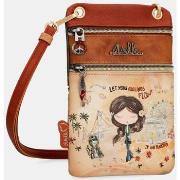 Sac Bandouliere Anekke Mini sac bandoulière camel Peace Love