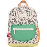 Sac a dos Hello Hossy Jungly Kids Backpack - Beige/Vert Opaline