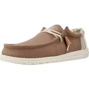 Derbies HEYDUDE WALLY LINEN NATURAL