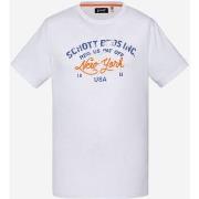 T-shirt Schott TSTOBY