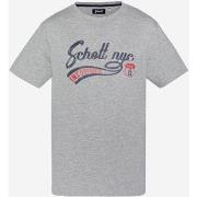 T-shirt Schott TSTYRON