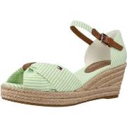 Sandales Tommy Hilfiger HIGH WEDGE SEERSUCKER