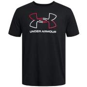 T-shirt Under Armour T-SHIRT MANCHES COURTES FOUNDATION NOIR