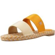 Sandales Tommy Hilfiger TH SATIN FLAT ESPADRILLE