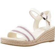 Sandales Tommy Hilfiger SHIRTING WEDGE SANDAL