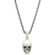 Collier Orusbijoux Collier Argent Tête De Mort Pure