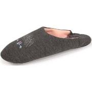 Chaussons Isotoner Chaussons Babouches Femme Gris Summer vibes