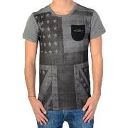 T-shirt enfant Deeluxe W15148K Union Kid Medium Grey Mel