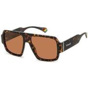 Lunettes de soleil Polaroid PLD 6209/S/X Lunettes de soleil, Havana/Ma...