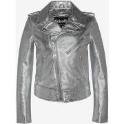 Veste Schott LCW1601D SILVER