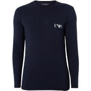 Pyjamas / Chemises de nuit Emporio Armani T-shirt Lounge à manches lon...