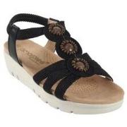 Chaussures Amarpies Sandale femme 26556 abz noir