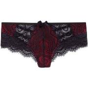 Shorties &amp; boxers Pomm'poire Shorty tanga noir/rouge La Bamba