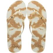 Sandales Roxy - Tong - beige et blanche