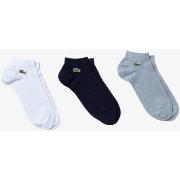 Chaussettes Lacoste Lot de trois paires de chaussettes basses SPORT un...